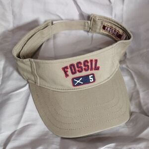 Fossil Tan and Red Hat Stylish Accessories